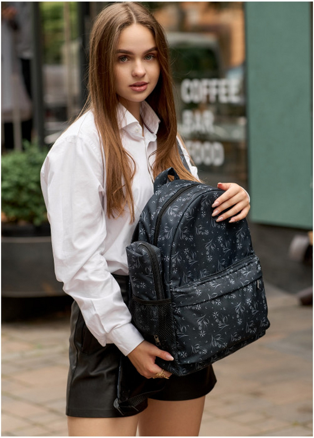 Жіночий рюкзак 40х27х15 см Sambag (275071587)