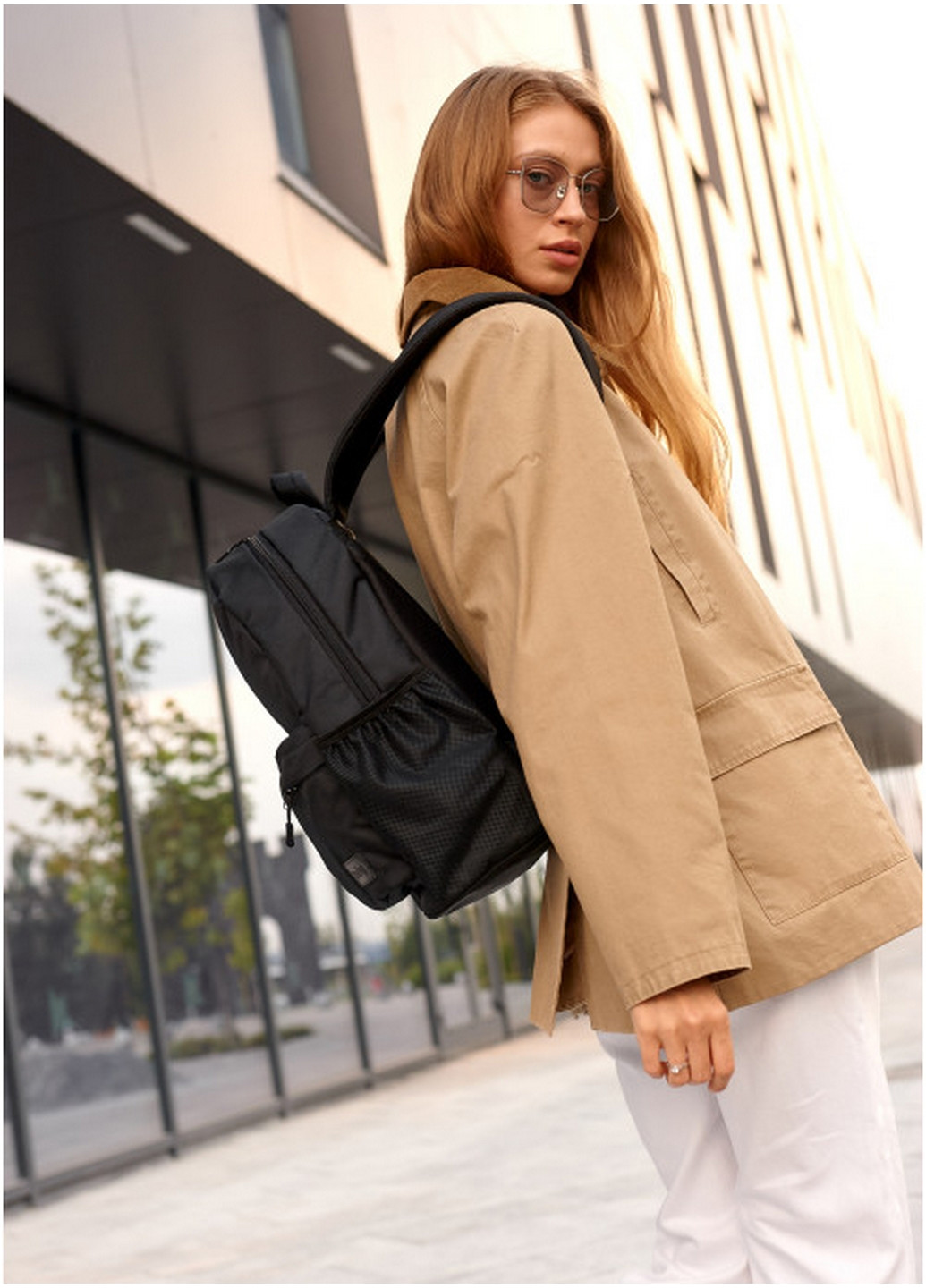 Жіночий рюкзак 40х27х15 см Sambag (275070774)