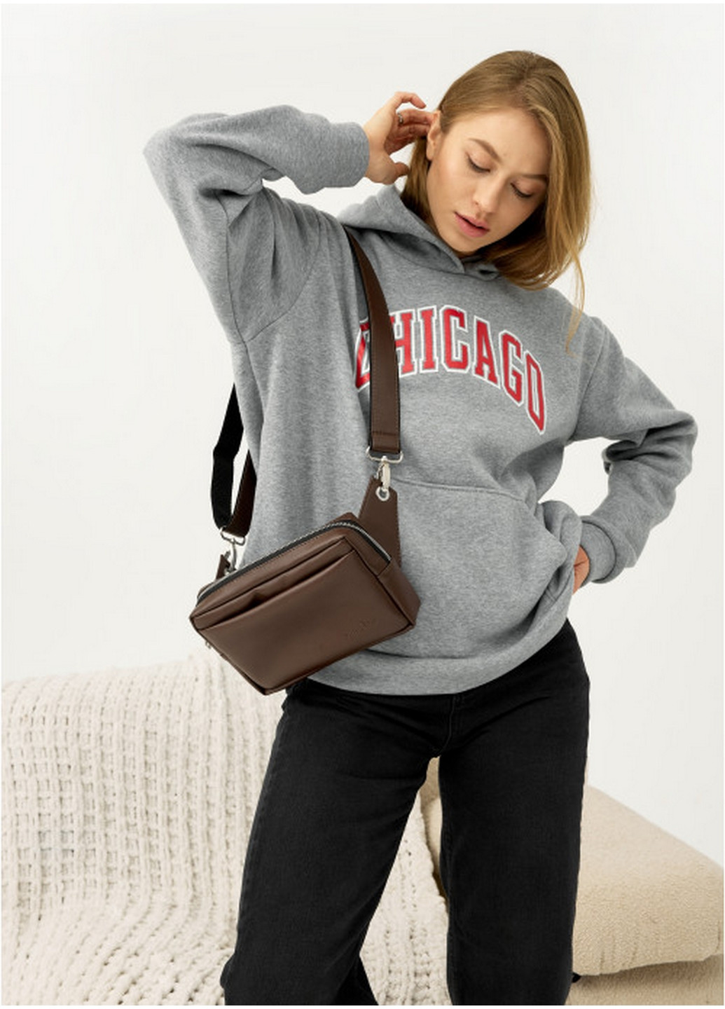 Жіноча сумка 24х16х6 см Sambag (275071549)