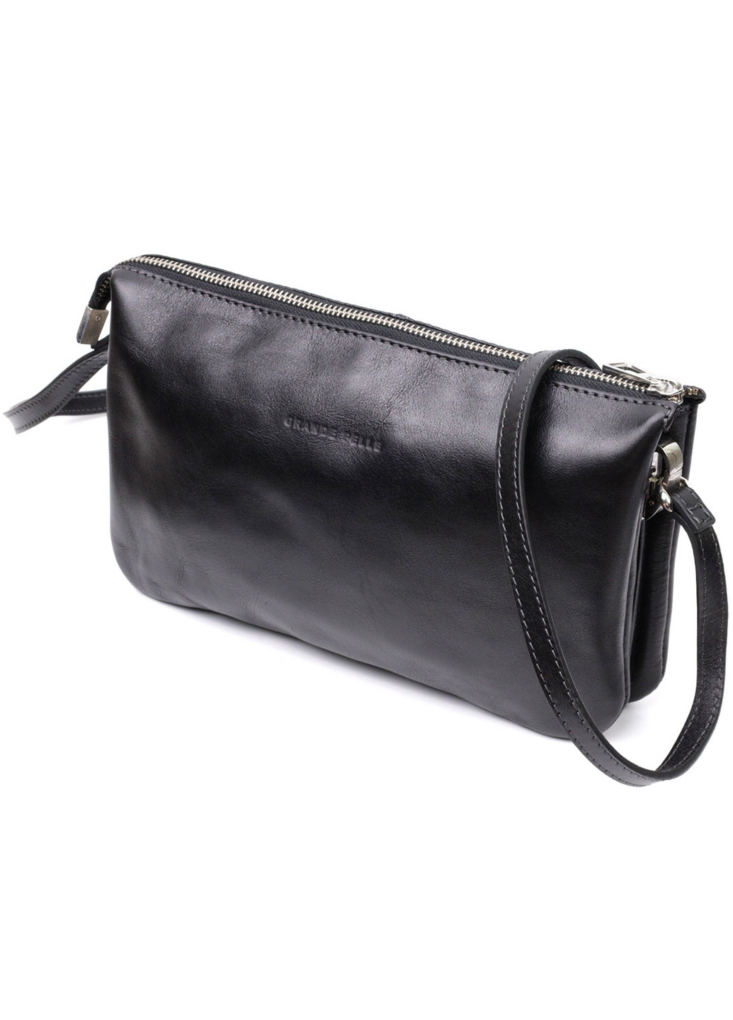 Женская кожаная сумка 26х15,5х3 см Grande Pelle (275071791)
