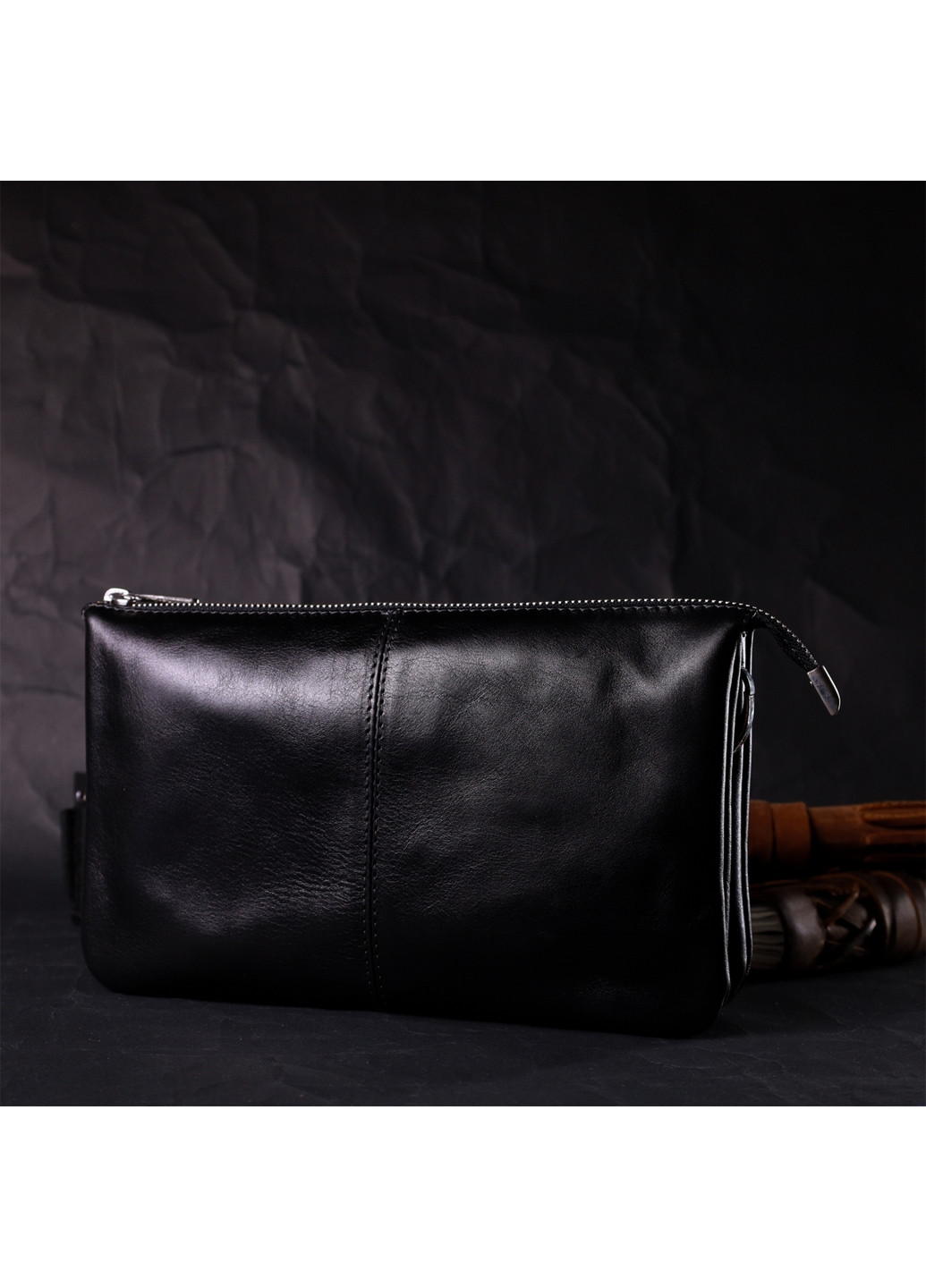 Женская кожаная сумка 26х15,5х3 см Grande Pelle (275071791)