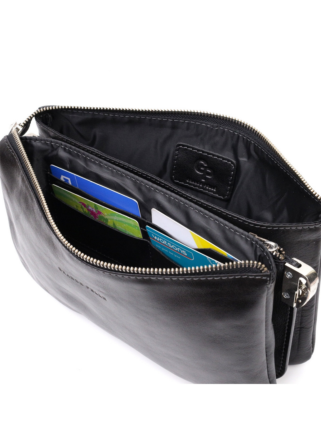 Женская кожаная сумка 26х15,5х3 см Grande Pelle (275071791)