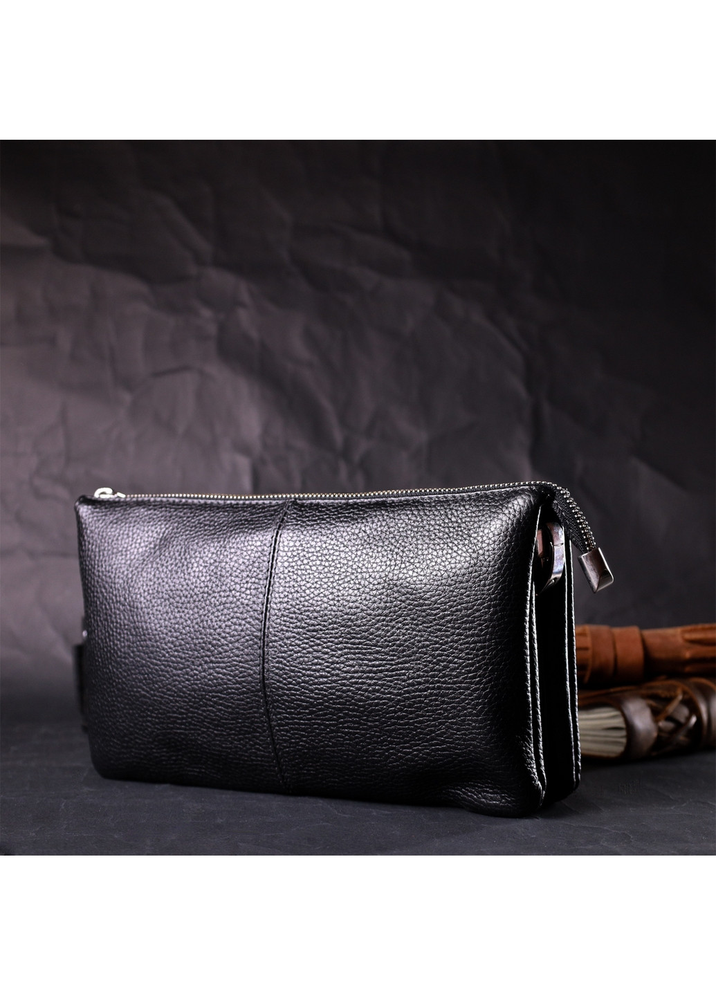 Жіноча шкіряна сумка 26х15,5х3 см Grande Pelle (275070783)