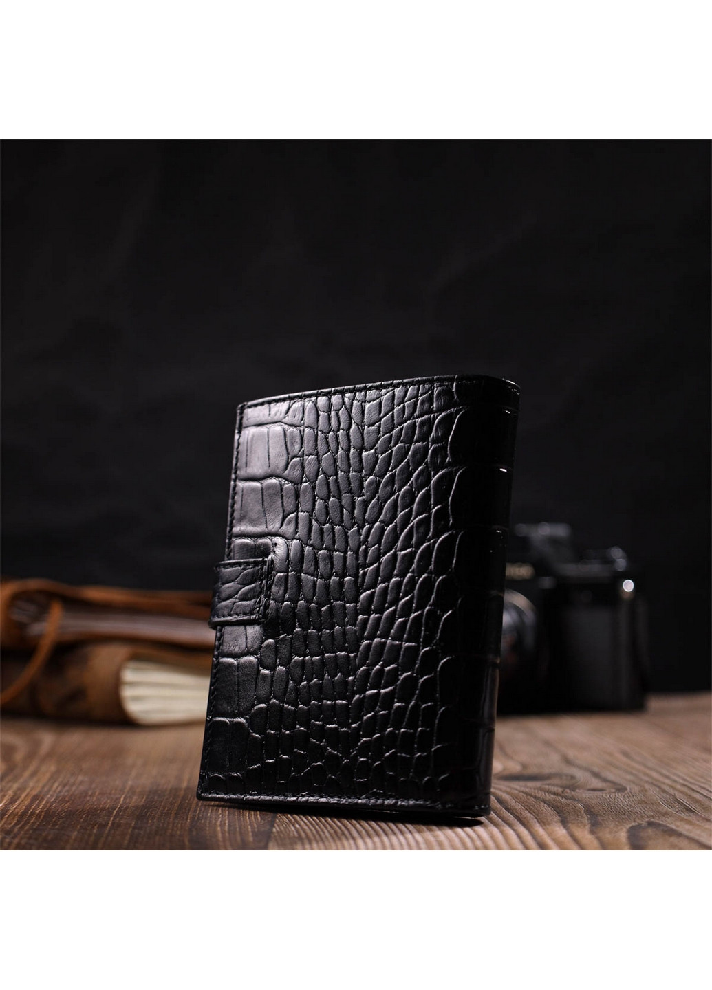 Чоловічий шкіряний гаманець 9,7х12,7х2 см Bond (275069298)