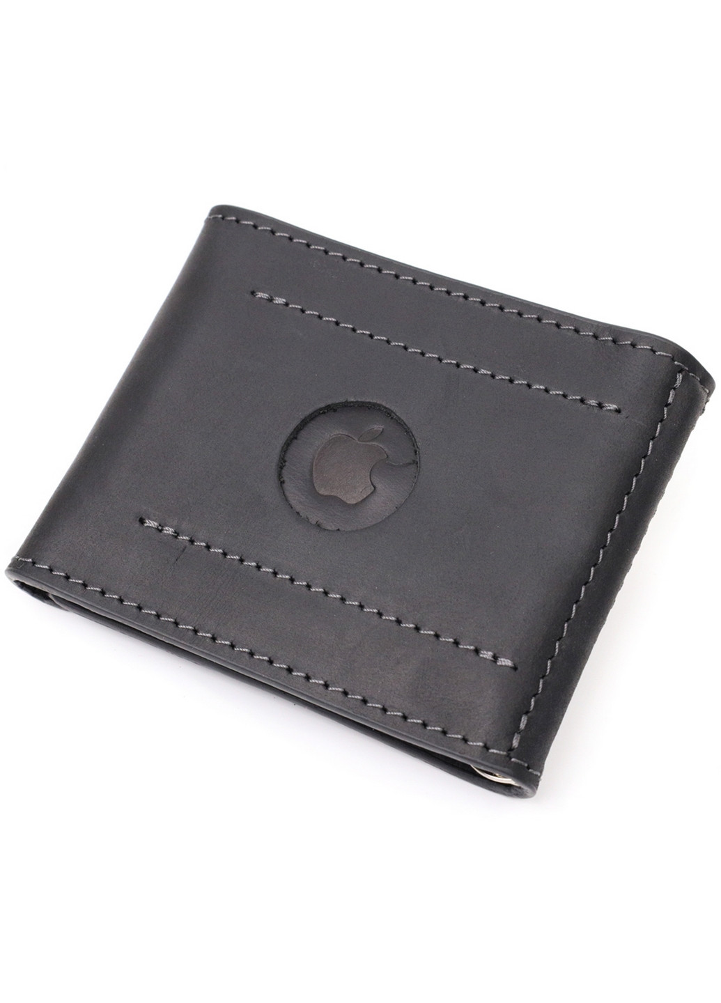 Чоловічий шкіряний гаманець 10х8х0,5 см Grande Pelle (275069790)