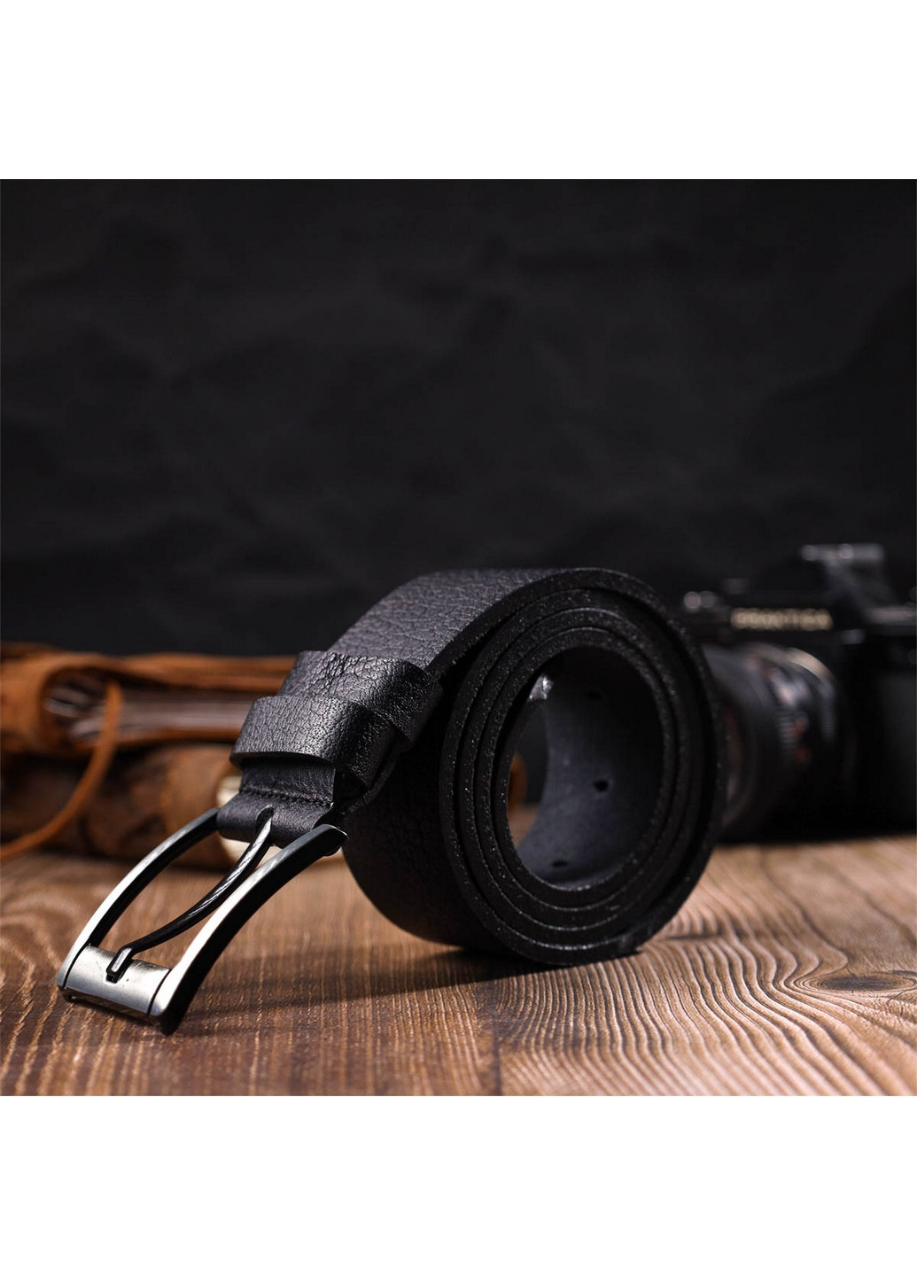 Мужской кожаный ремень 4,2х110 см Bond (275069285)