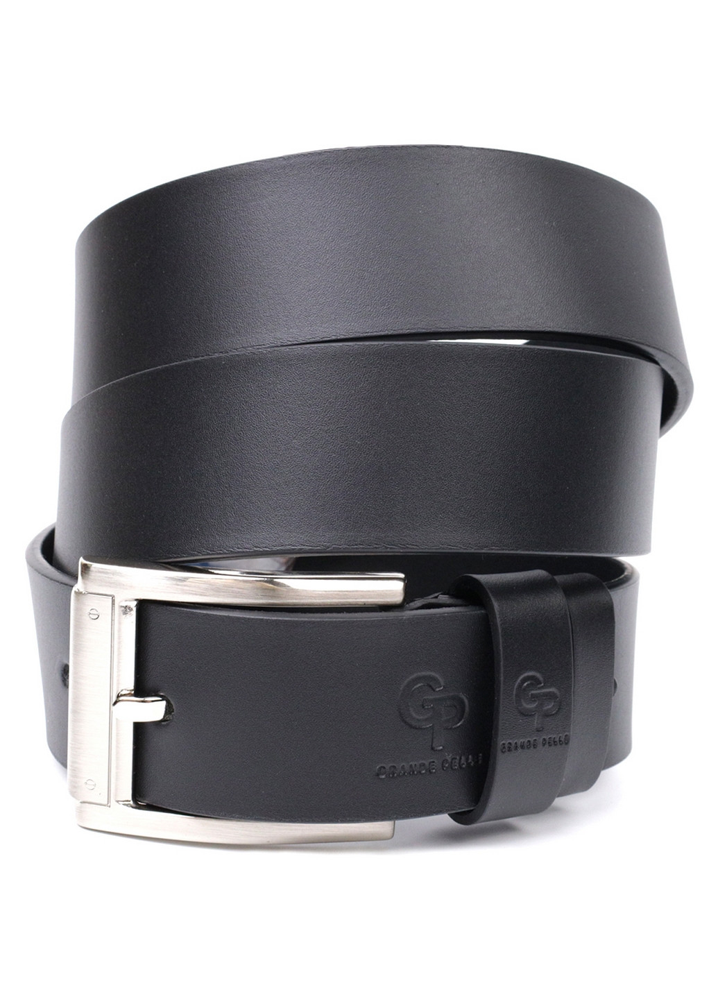 Мужской кожаный ремень 3,8х120 см Grande Pelle (275071808)
