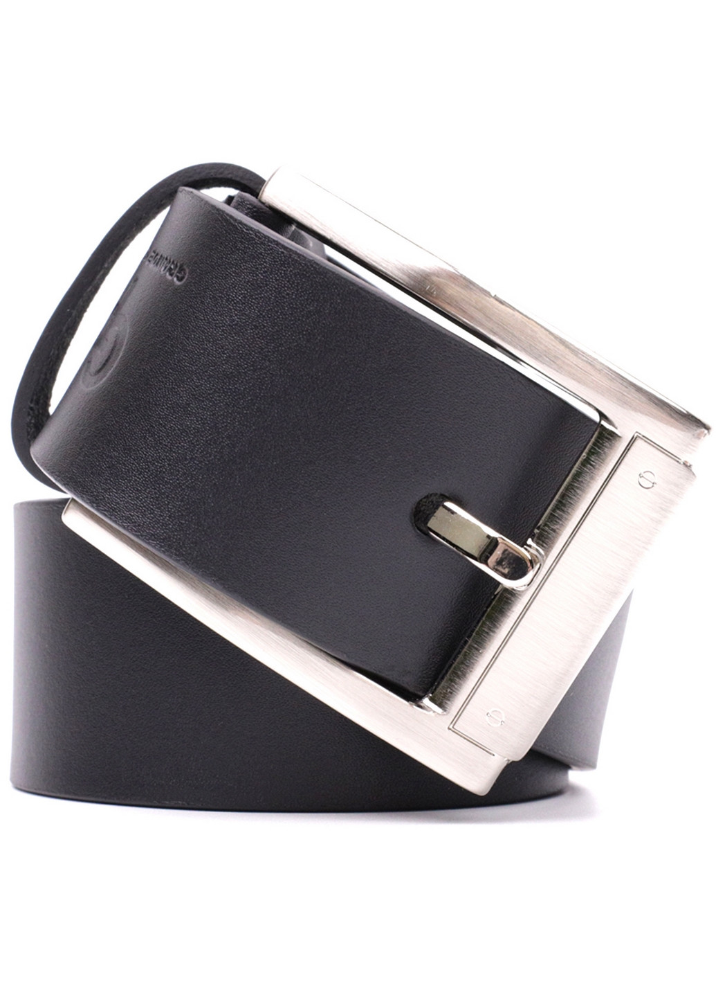 Мужской кожаный ремень 3,8х120 см Grande Pelle (275071808)