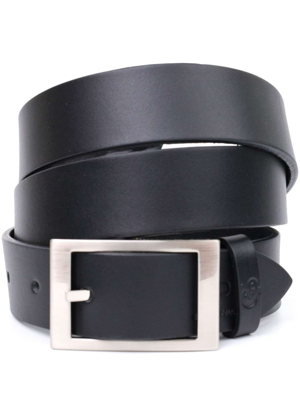 Мужской кожаный ремень 3,4х120 см Grande Pelle (275070799)