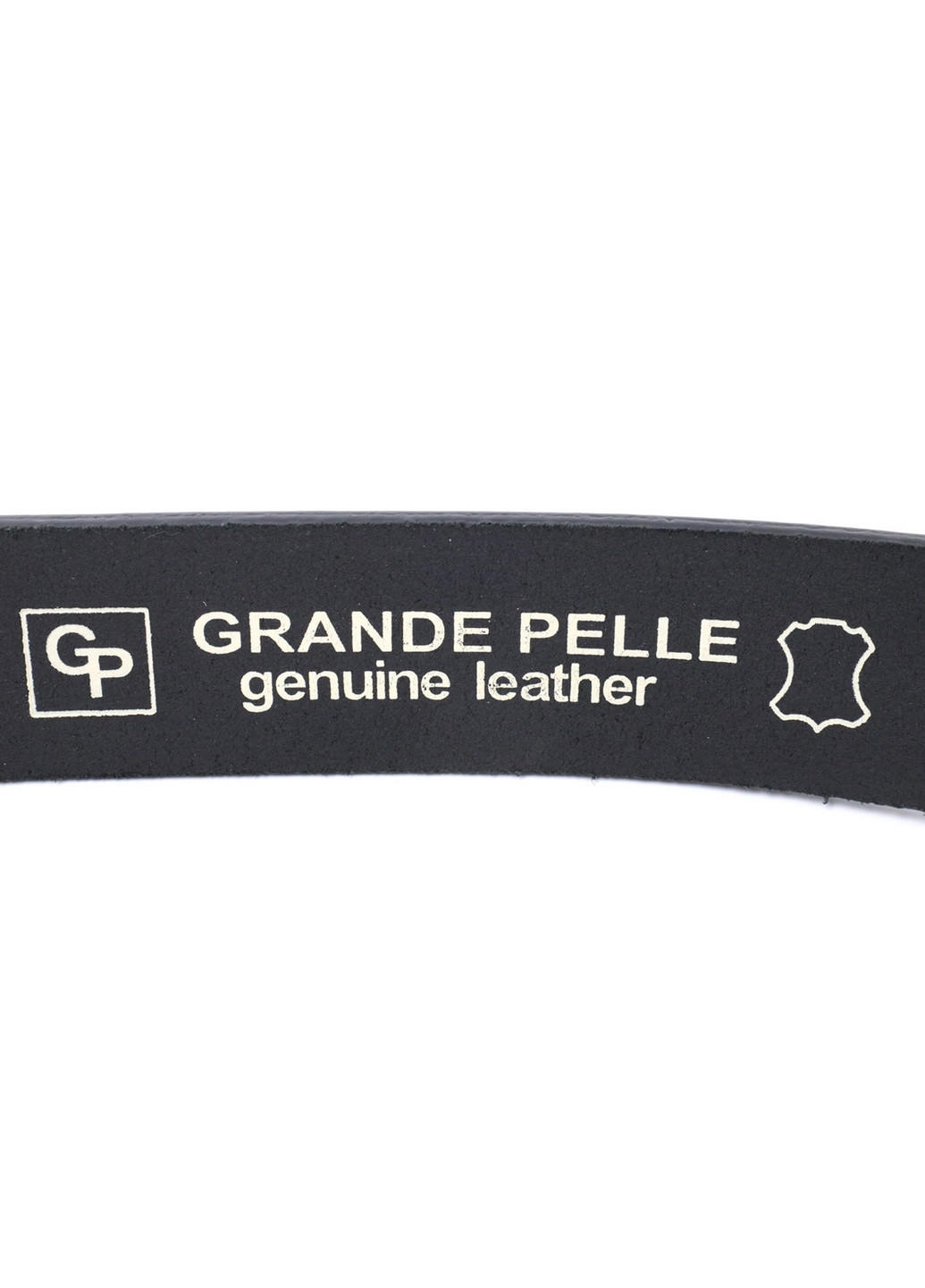 Мужской кожаный ремень 3,4х120 см Grande Pelle (275069776)