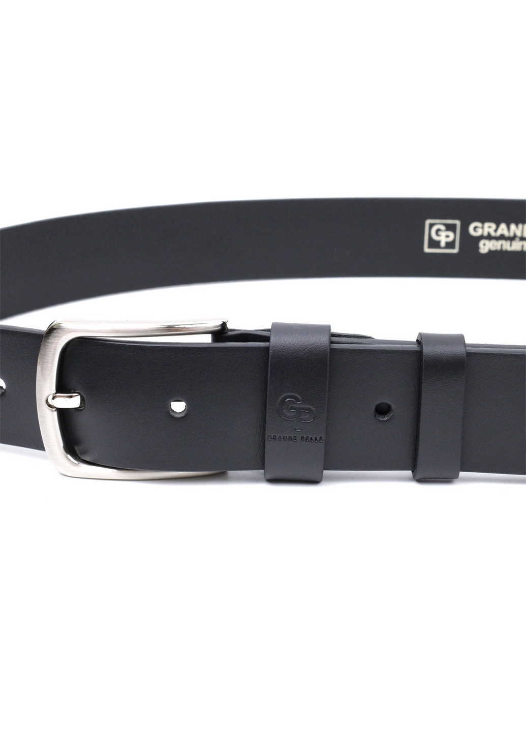 Мужской кожаный ремень 3,8х120 см Grande Pelle (275070796)
