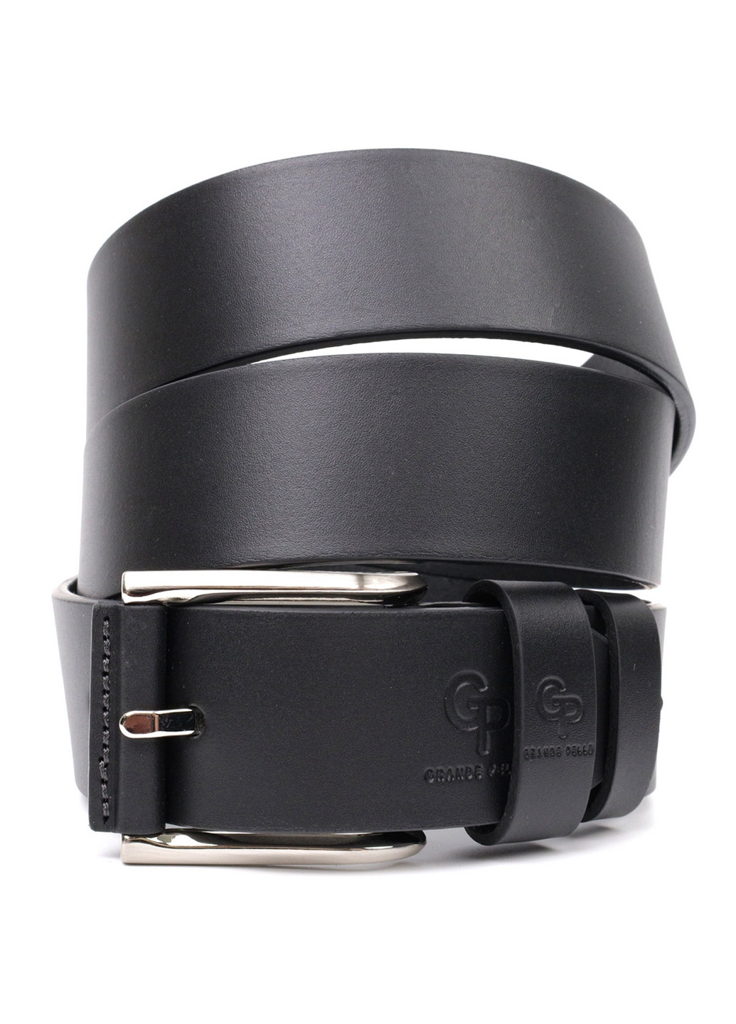 Мужской кожаный ремень 3,8х120 см Grande Pelle (275071813)