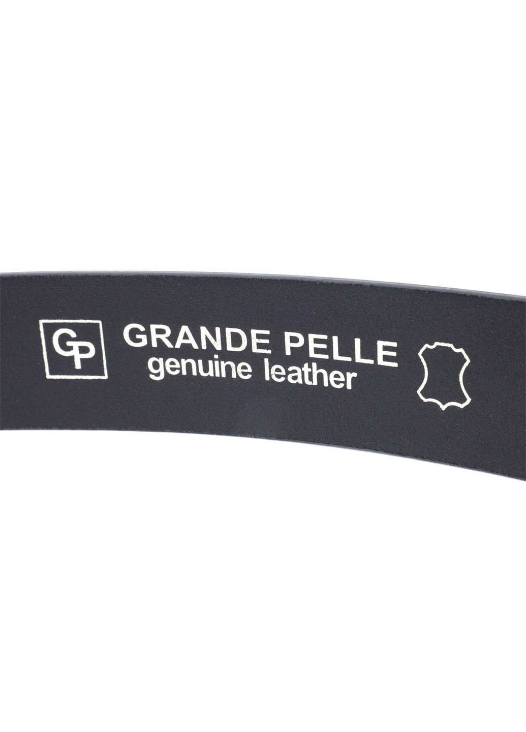 Мужской кожаный ремень 3,8х120 см Grande Pelle (275071813)