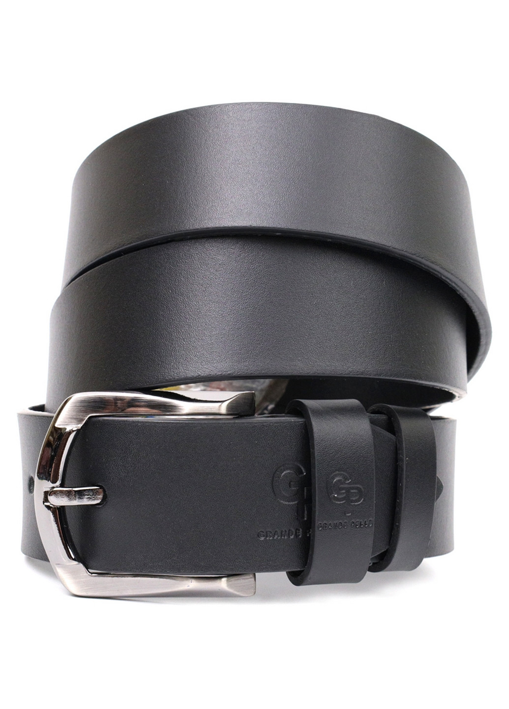 Мужской кожаный ремень 3,8х120 см Grande Pelle (275070794)