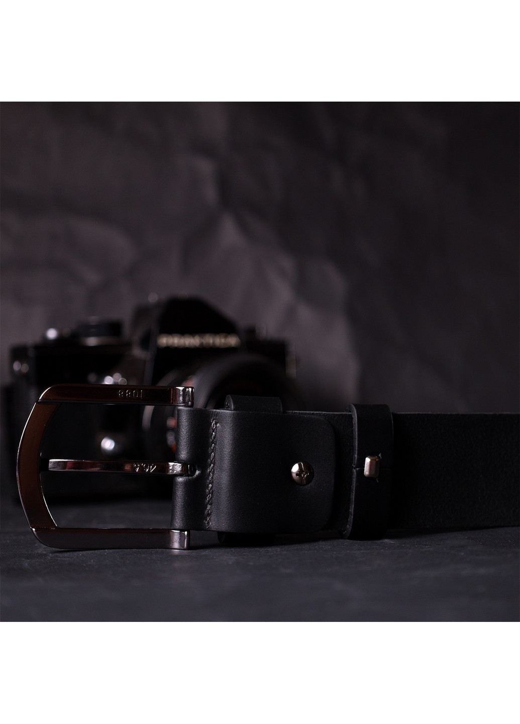 Мужской кожаный ремень 3,8х120 см Grande Pelle (275070794)