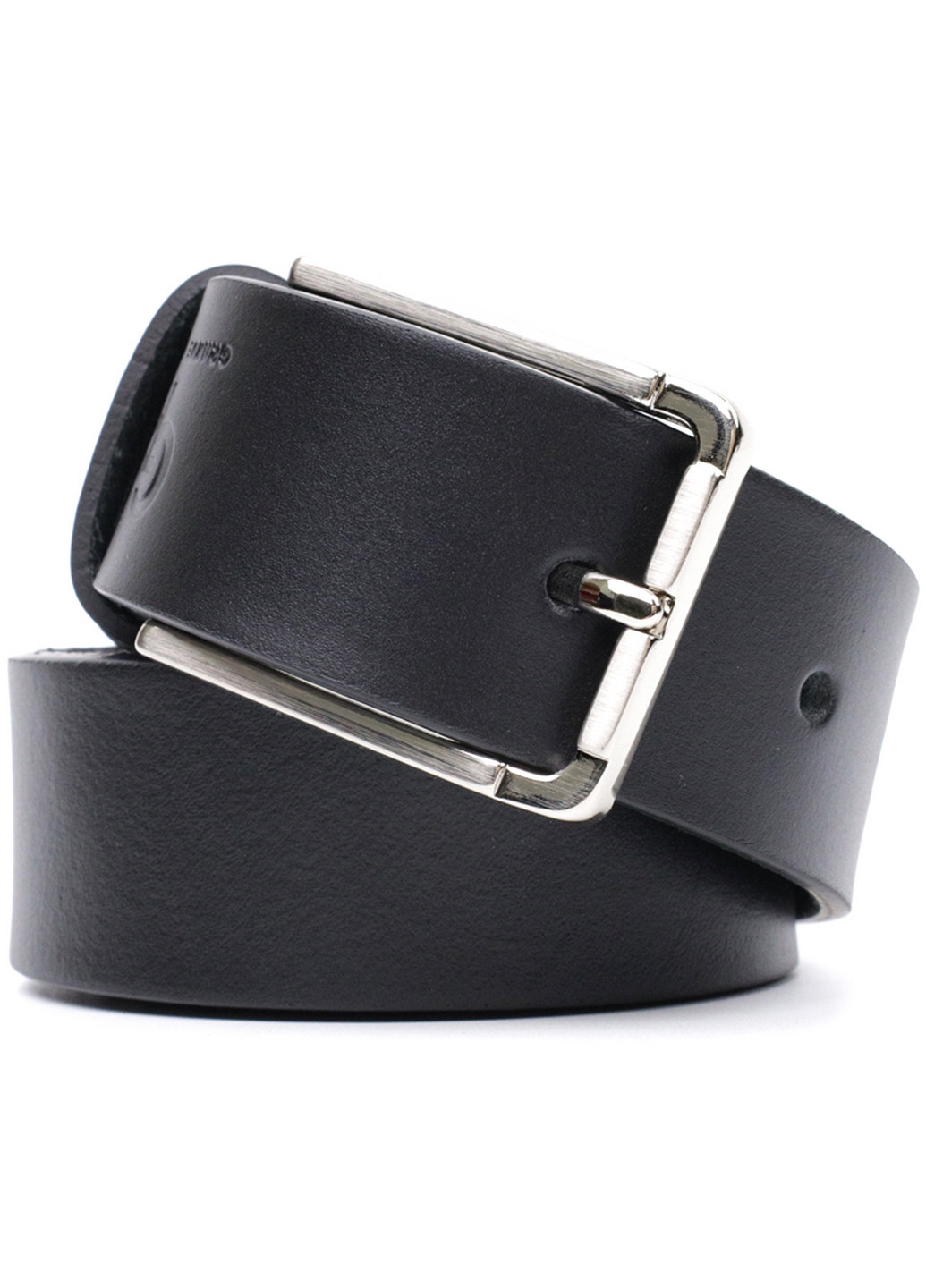 Мужской кожаный ремень 3,4х120 см Grande Pelle (275071792)