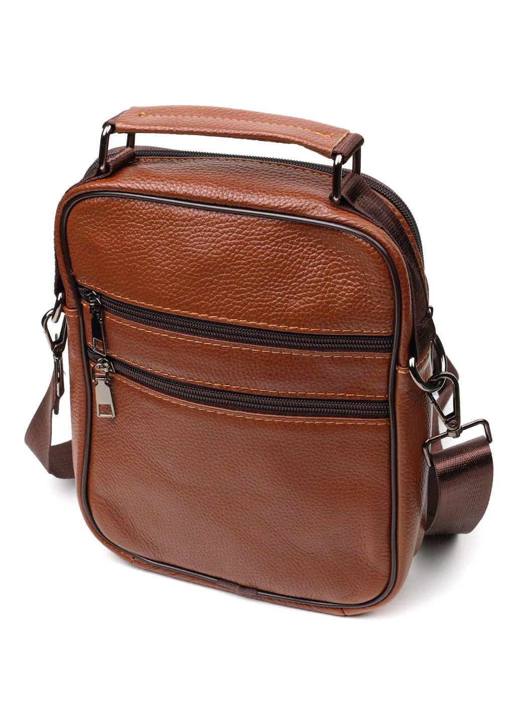Мужская кожаная сумка 19х25х6,5 см Vintage (275069334)