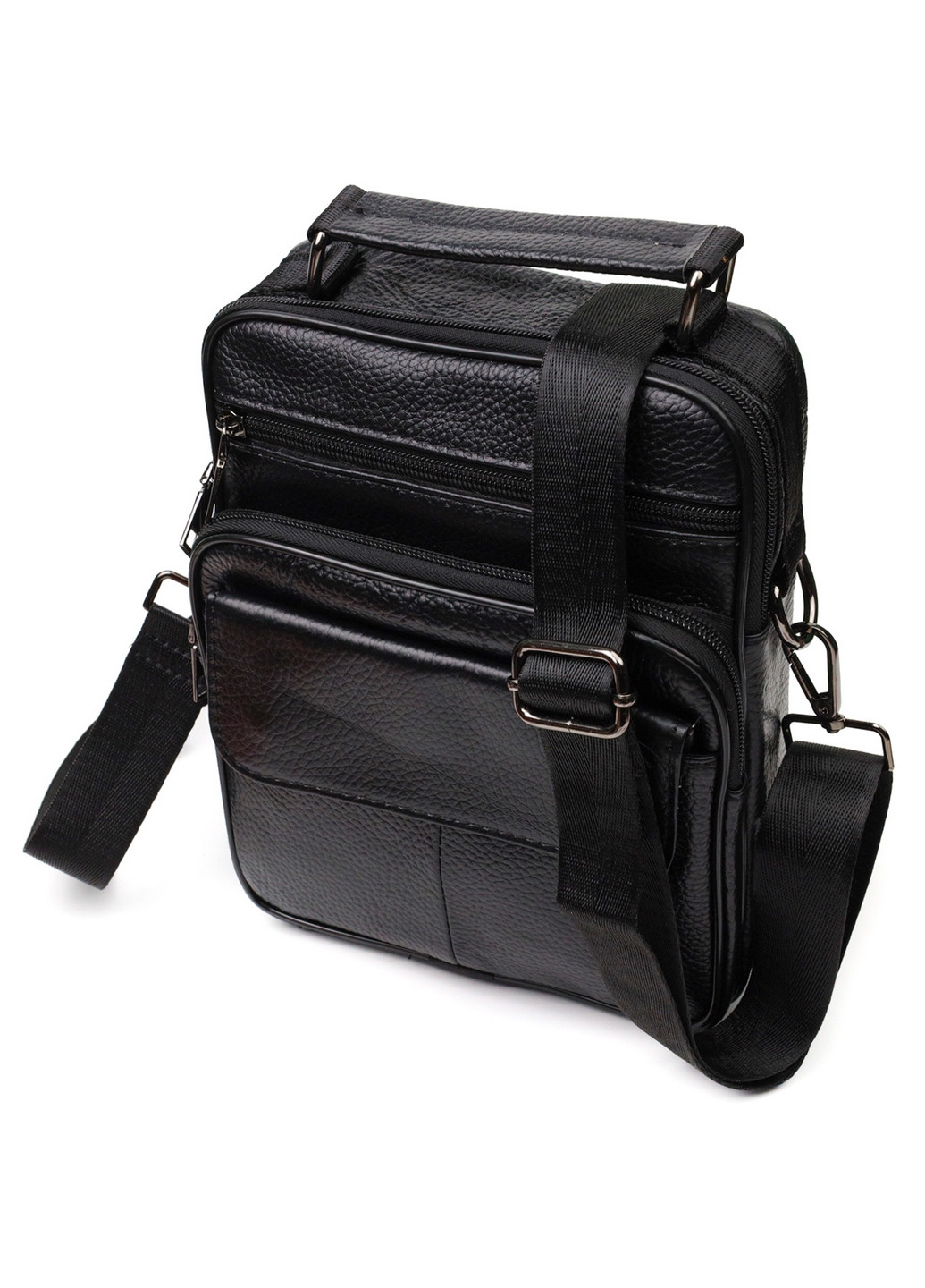 Чоловіча шкіряна сумка 19,5х24х4,5 см Vintage (275069340)