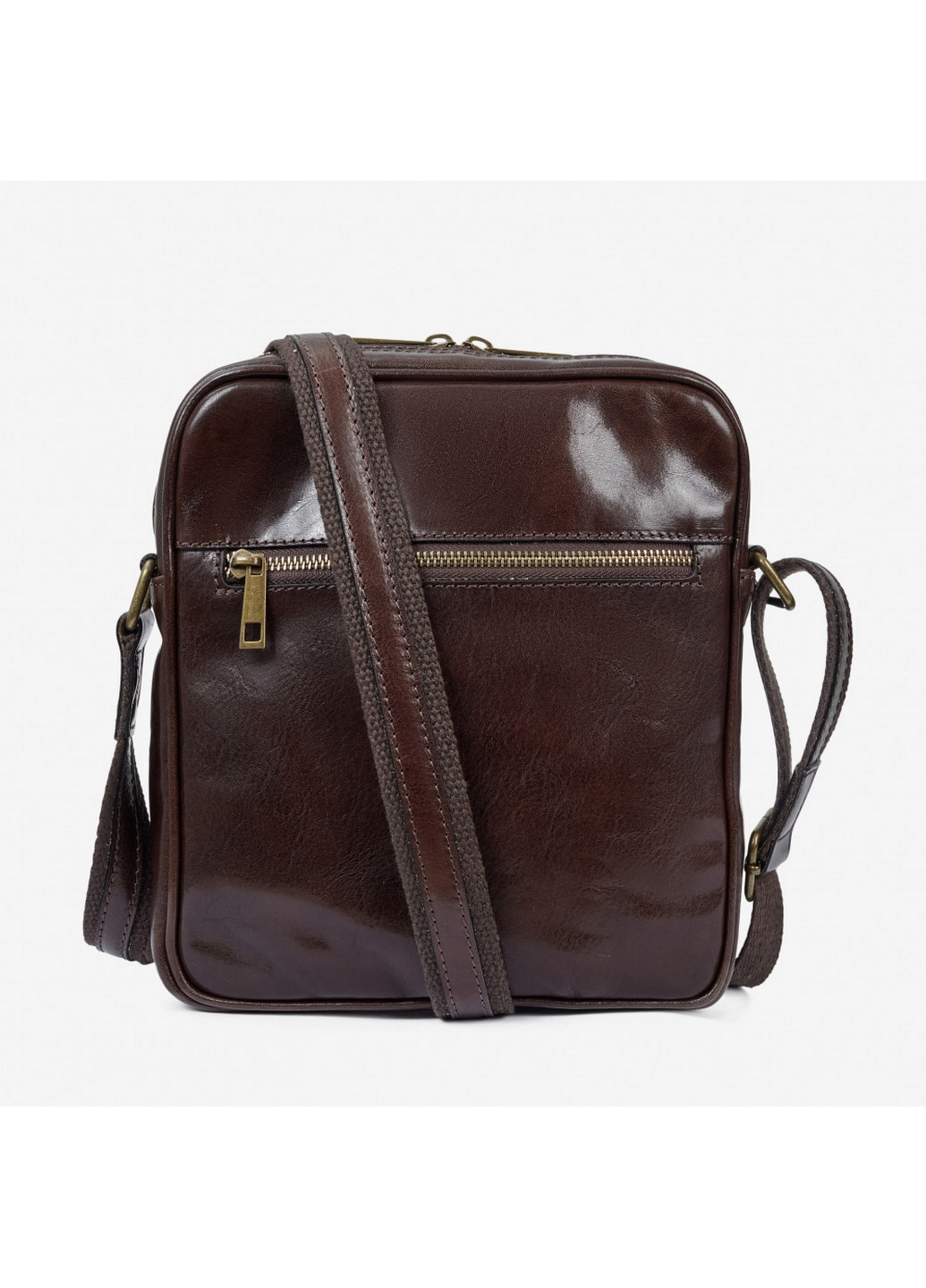 Мужская кожаная сумка 22х24х5 см Virginia Conti (275069391)