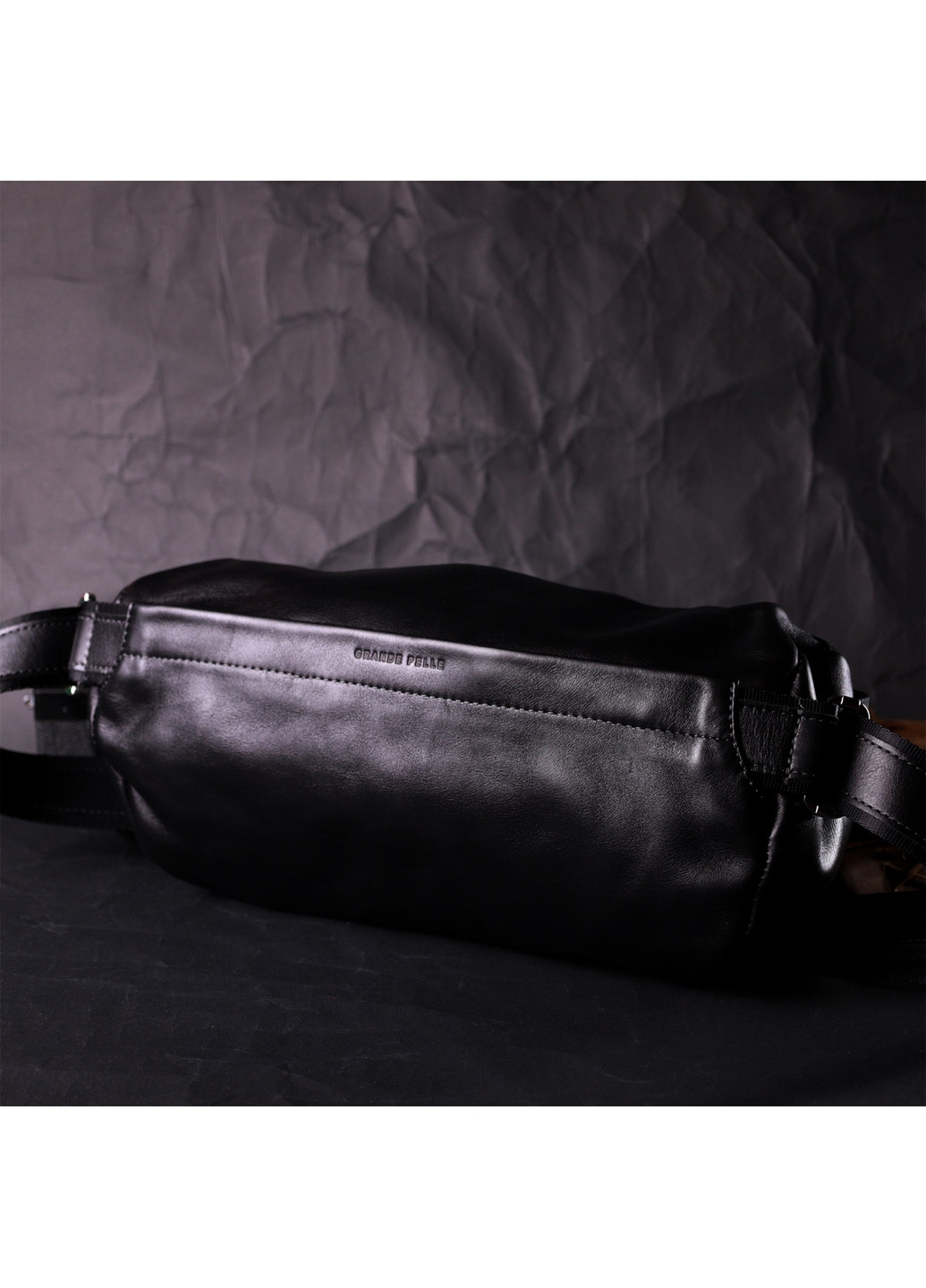 Чоловіча шкіряна сумка 32х19х11 см Grande Pelle (275069775)