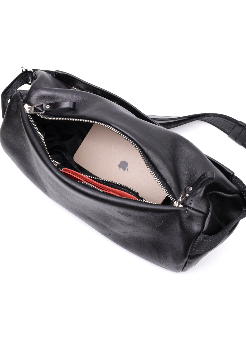 Чоловіча шкіряна сумка 32х19х11 см Grande Pelle (275069775)