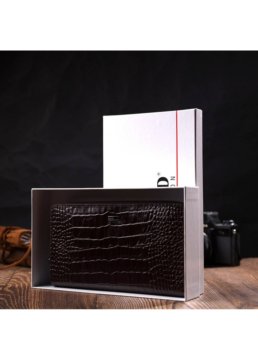 Чоловіча шкіряна сумка 21х11,5х2 см Bond (275070287)