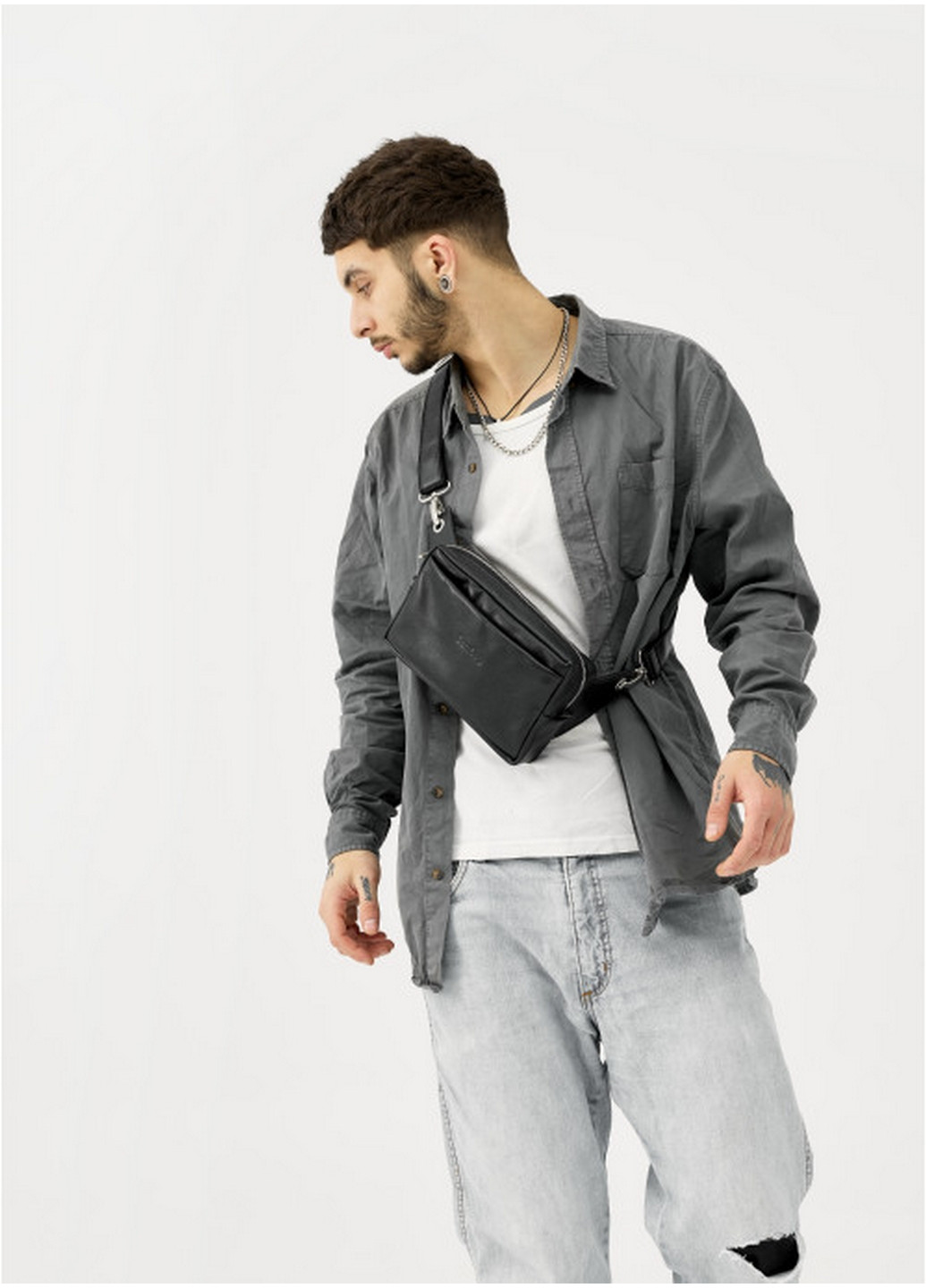 Мужская сумка 24х16х6 см Sambag (275070521)