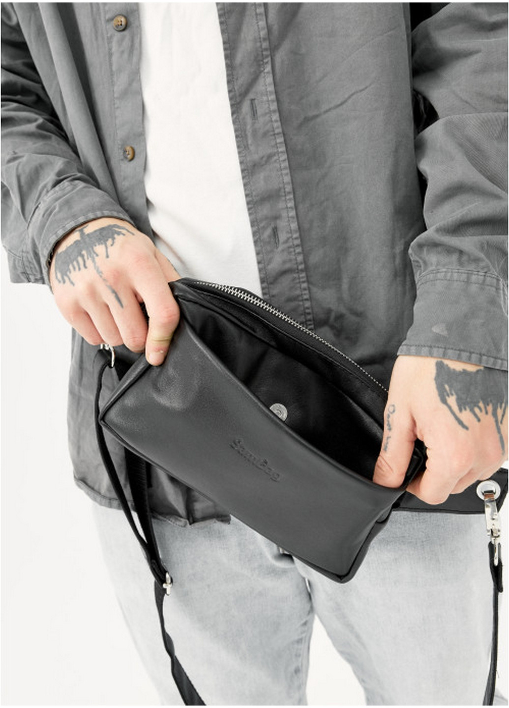 Мужская сумка 24х16х6 см Sambag (275070521)