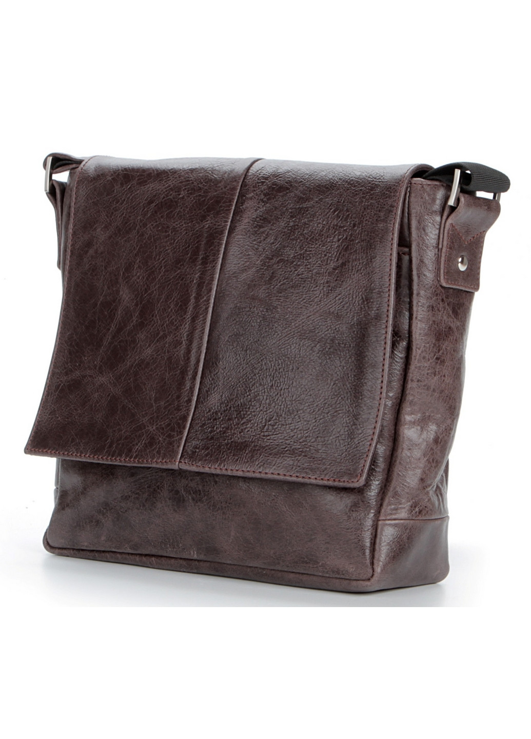 Мужская кожаная сумка 21х22,5х8 см Shvigel (275069891)