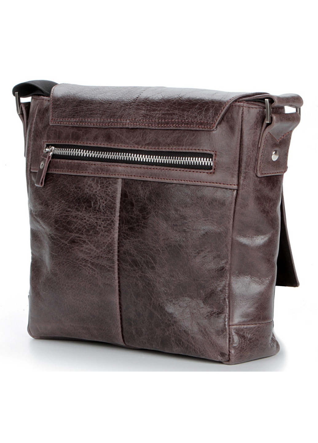 Мужская кожаная сумка 21х22,5х8 см Shvigel (275069891)