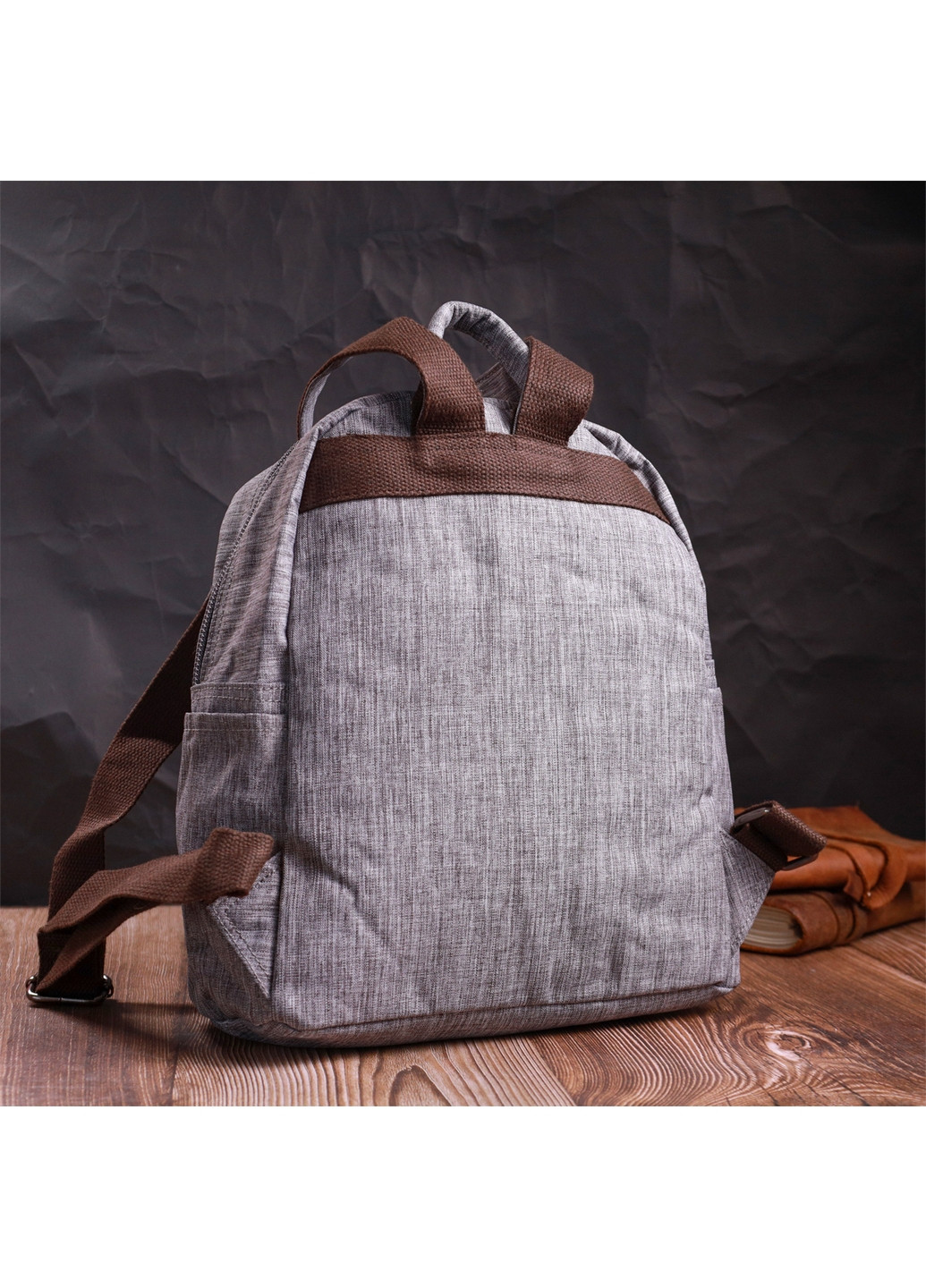 Рюкзак текстильний 25,5х27,5х14 см Vintage (275069338)