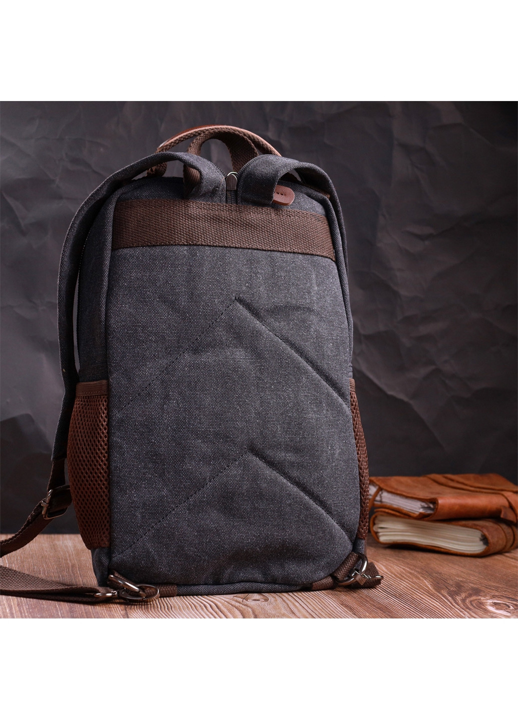 Рюкзак текстильний 21,5х34х9 см Vintage (275069324)