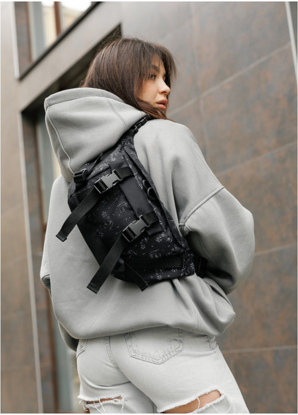 Большая поясная сумка бананка 38х21 см Sambag (275069539)