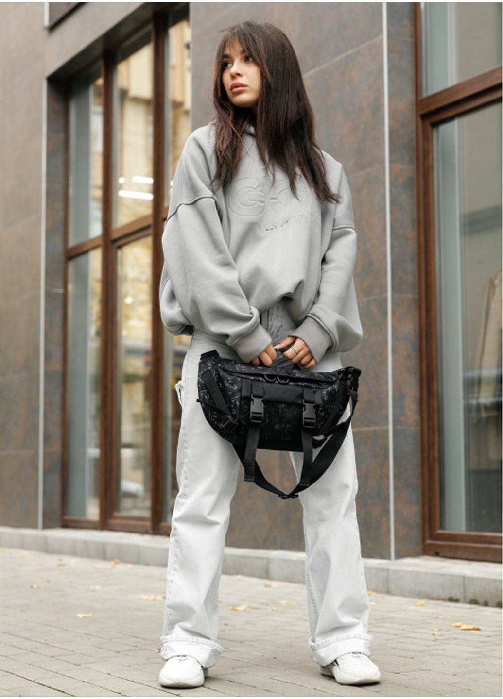 Большая поясная сумка бананка 38х21 см Sambag (275069539)