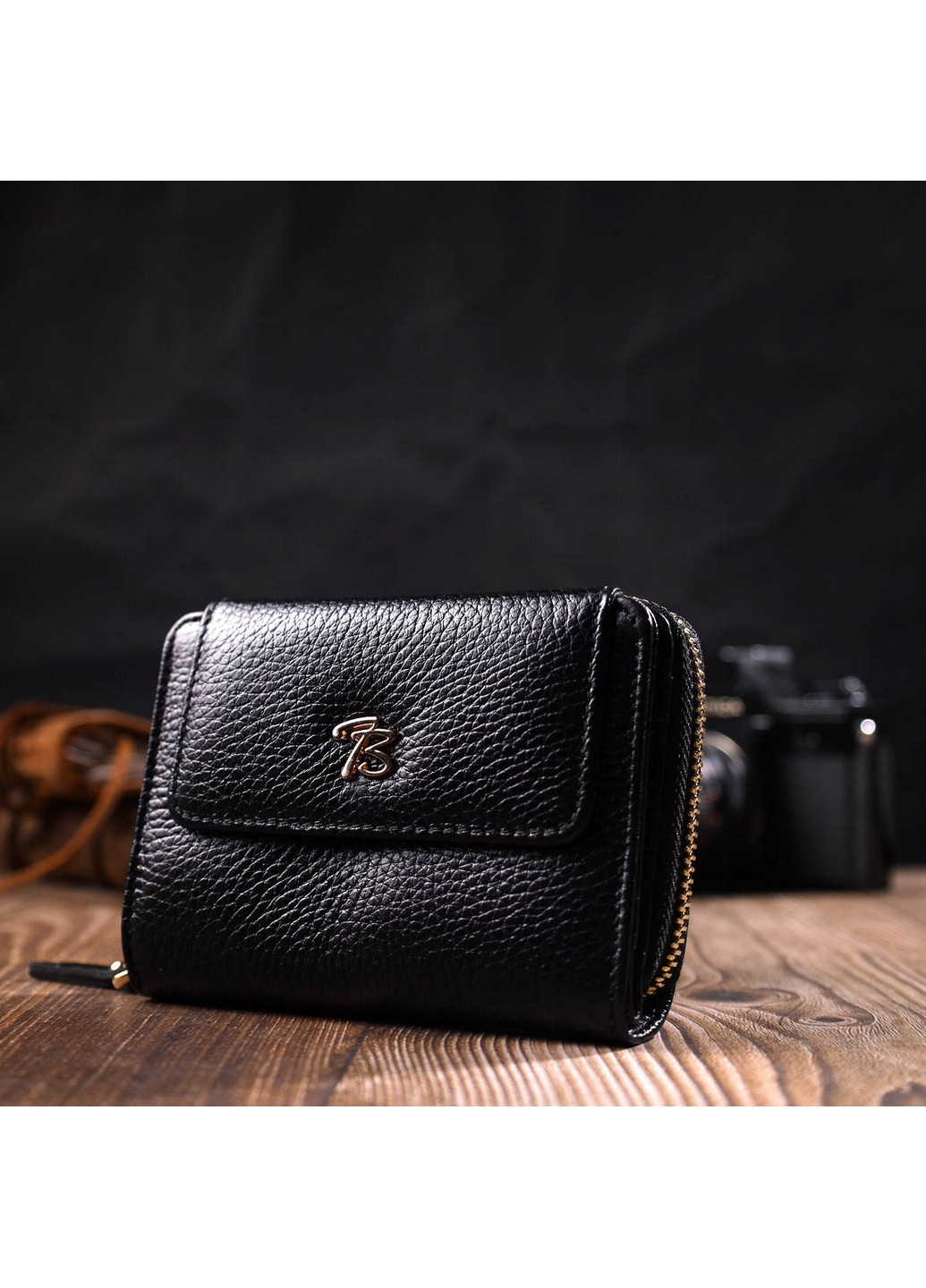 Жіночий шкіряний гаманець 12,5х9х2,5 см Tony Bellucci (275074807)