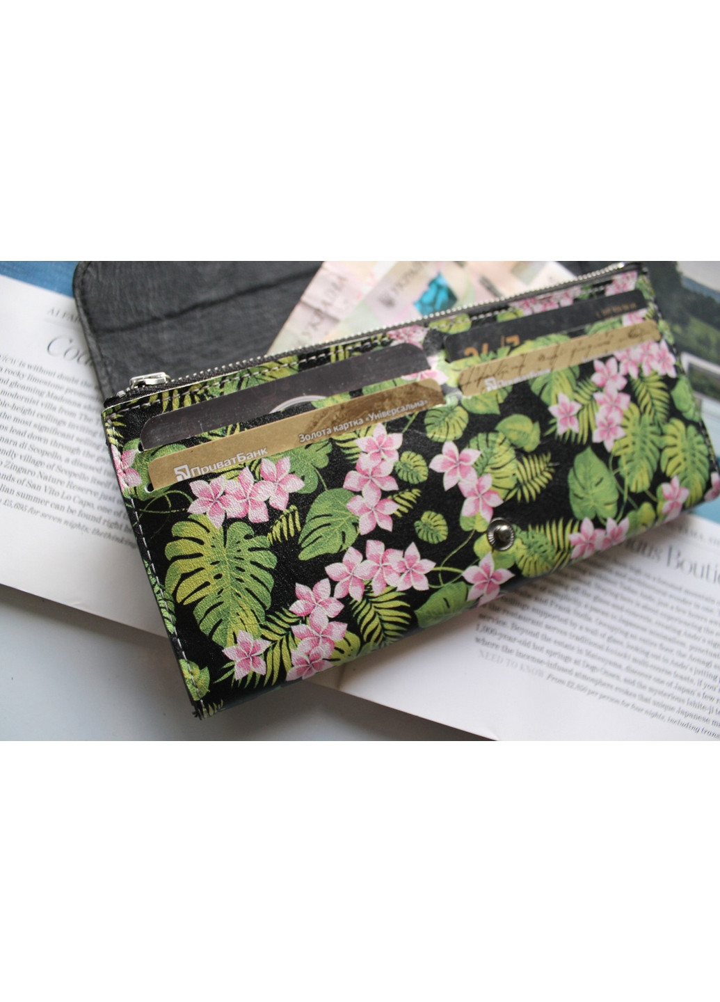 Женский кожаный кошелек 20х10х3 см LeathART (275073053)