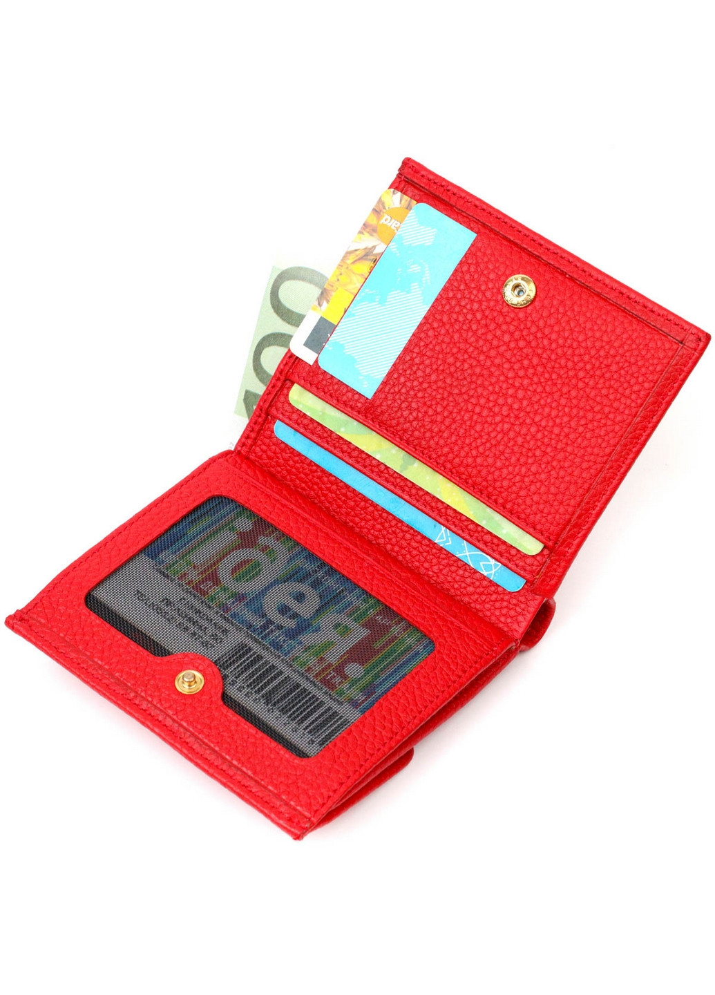 Жіночий шкіряний гаманець 10х10х1 см Tony Bellucci (275074814)