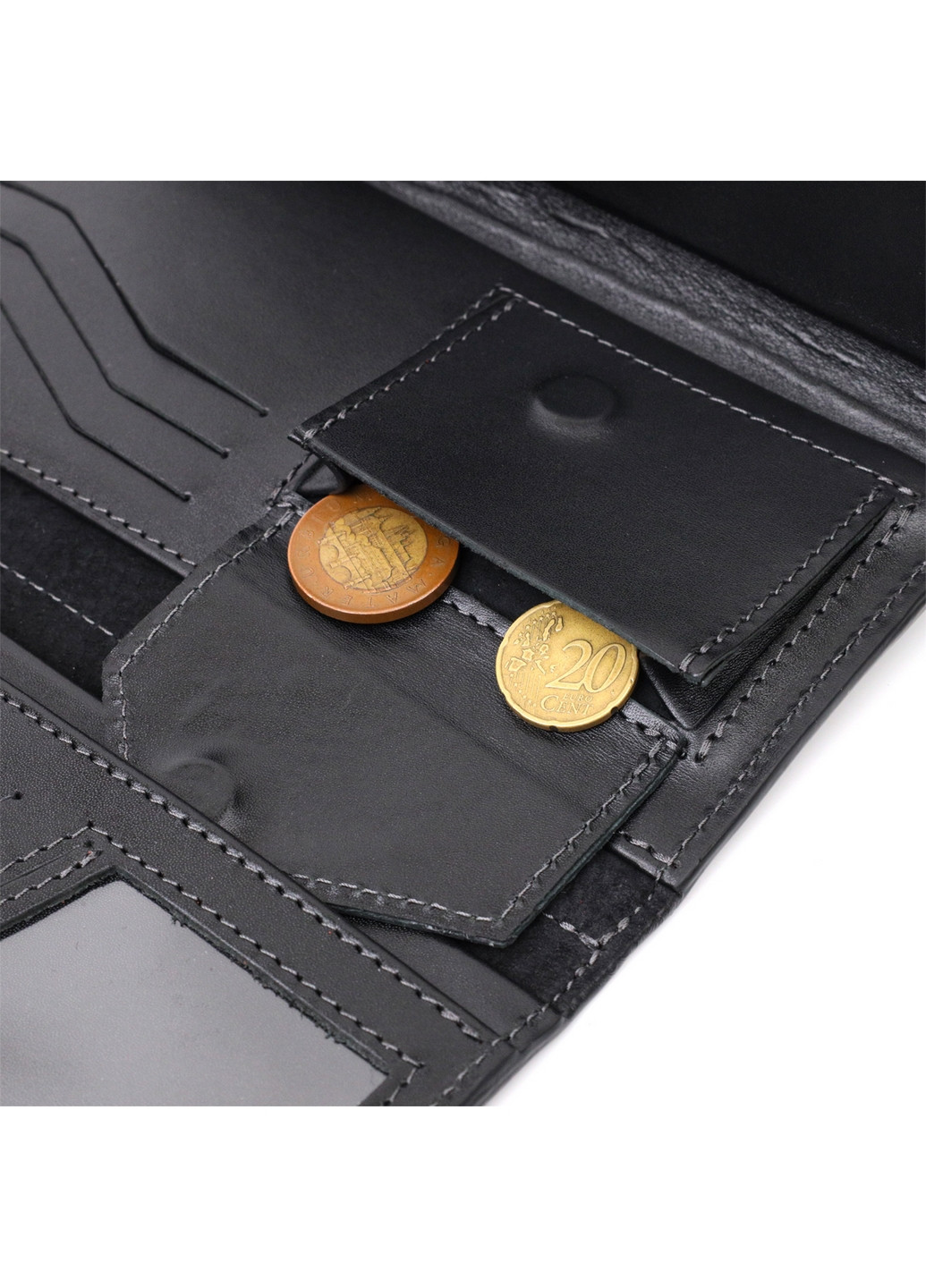 Жіночий шкіряний гаманець 21х10,5х2 см Grande Pelle (275073835)