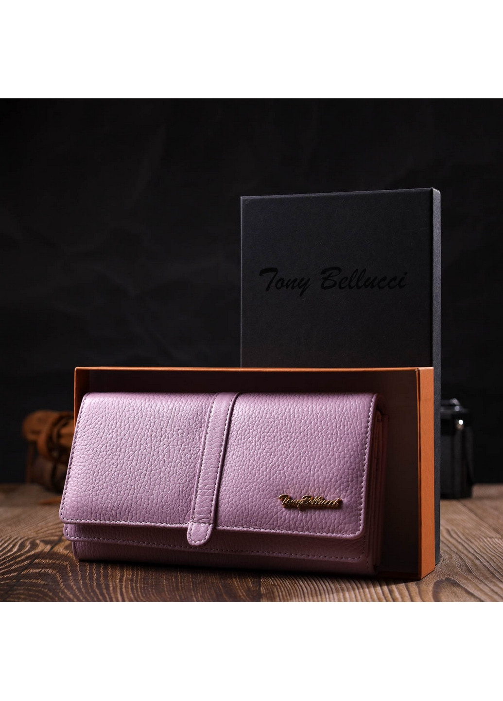 Женский кожаный кошелек 18,5х10х3,5 см Tony Bellucci (275074816)