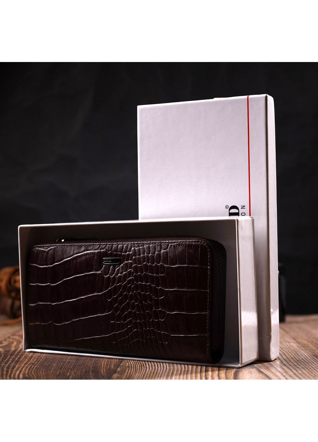 Женский кожаный кошелек 10х19х2 см Bond (275072332)