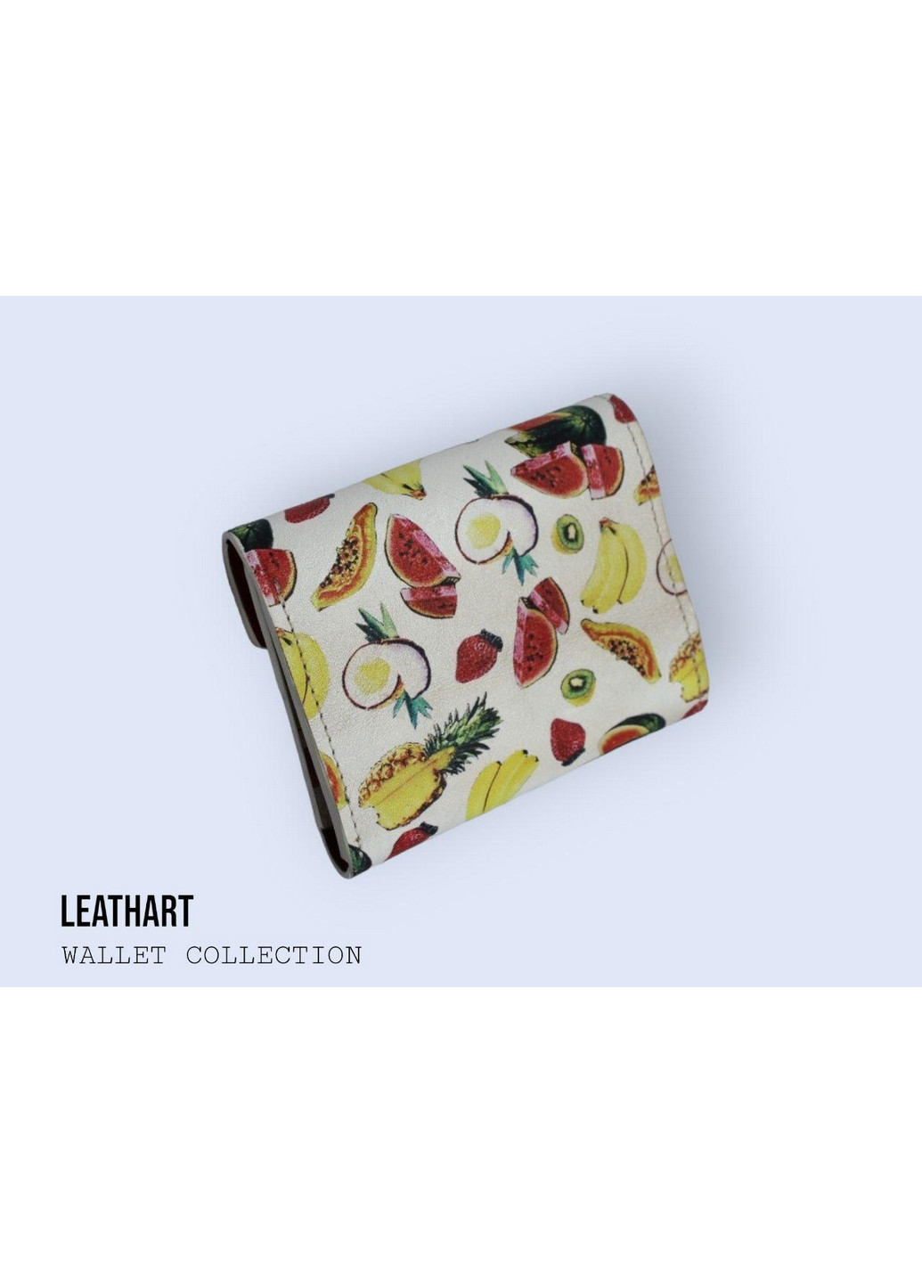 Жіночий шкіряний гаманець 12х10х3 см LeathART (275073067)