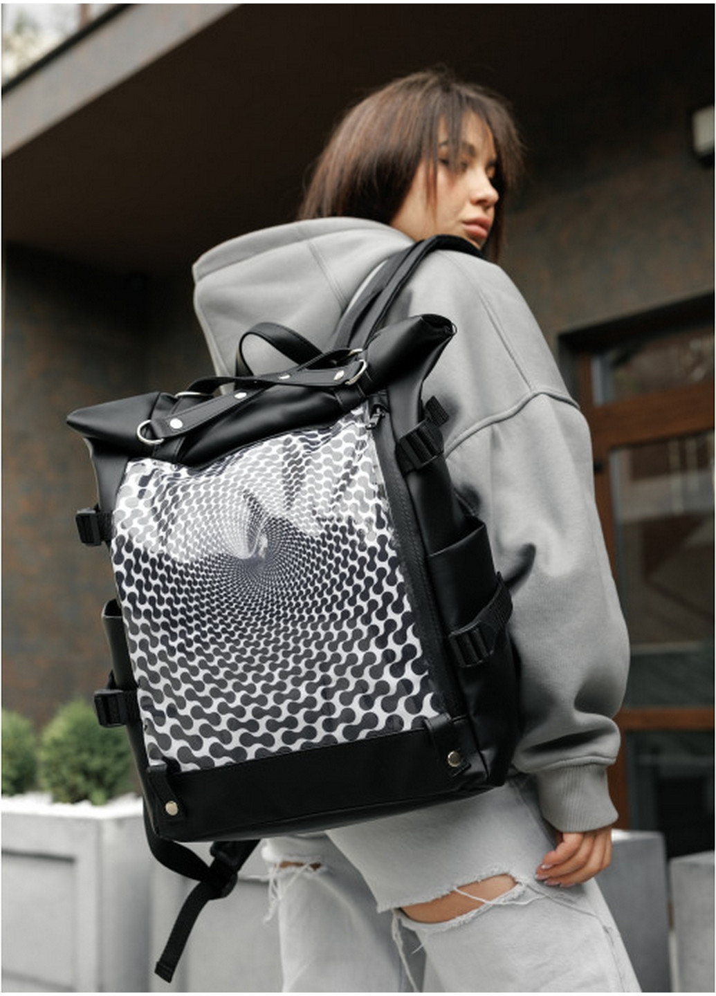 Жіночий рюкзак 41х30х16 см Sambag (275072585)