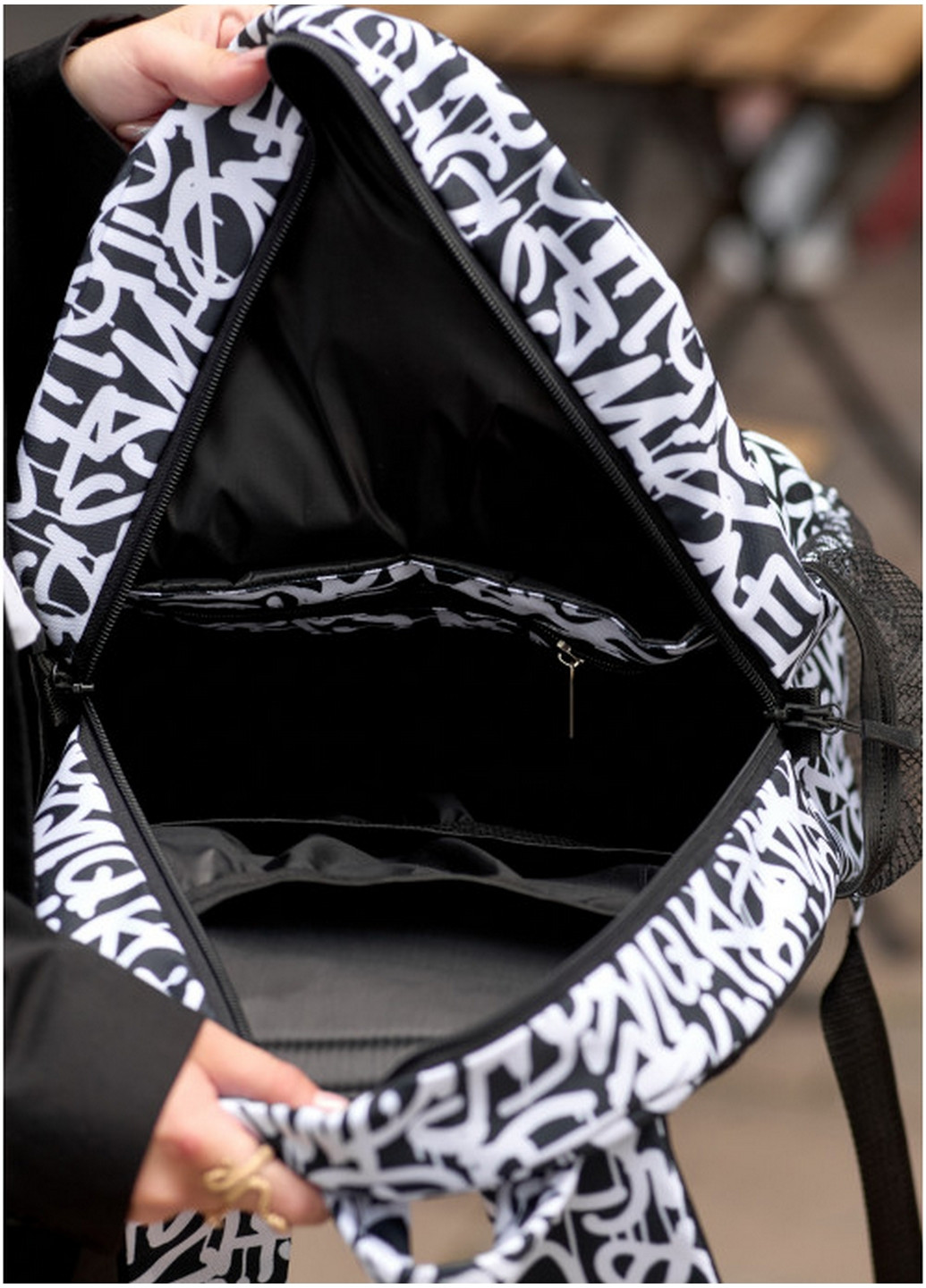 Жіночий рюкзак 40х27х15 см Sambag (275072817)