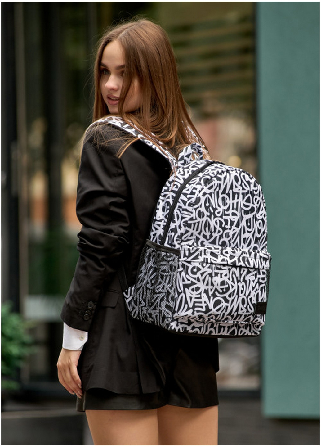 Жіночий рюкзак 40х27х15 см Sambag (275072817)