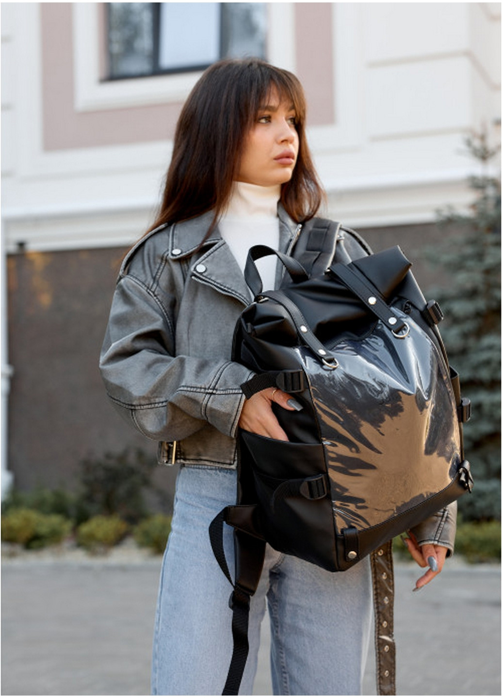 Жіночий рюкзак 41х30х16 см Sambag (275074631)