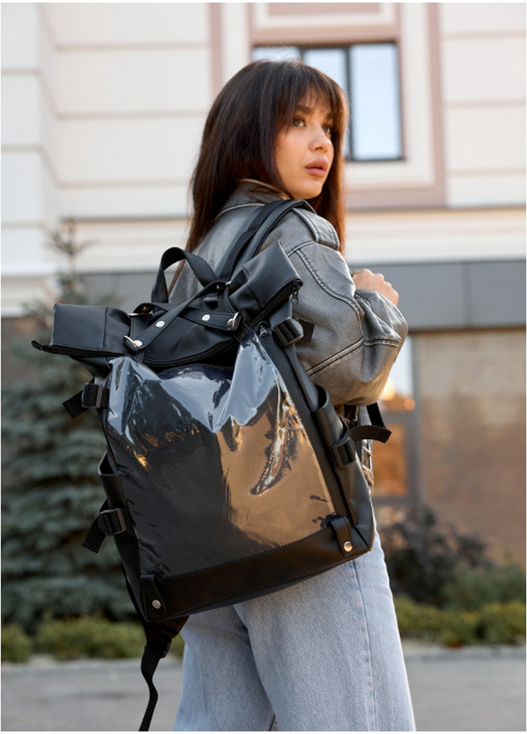 Жіночий рюкзак 41х30х16 см Sambag (275074631)