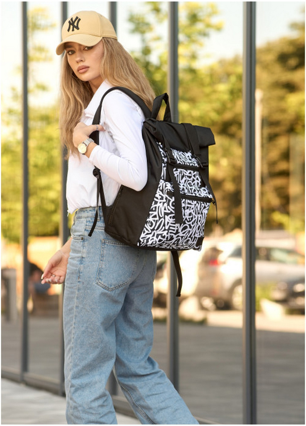 Жіночий рюкзак 41х30х16 см Sambag (275072591)