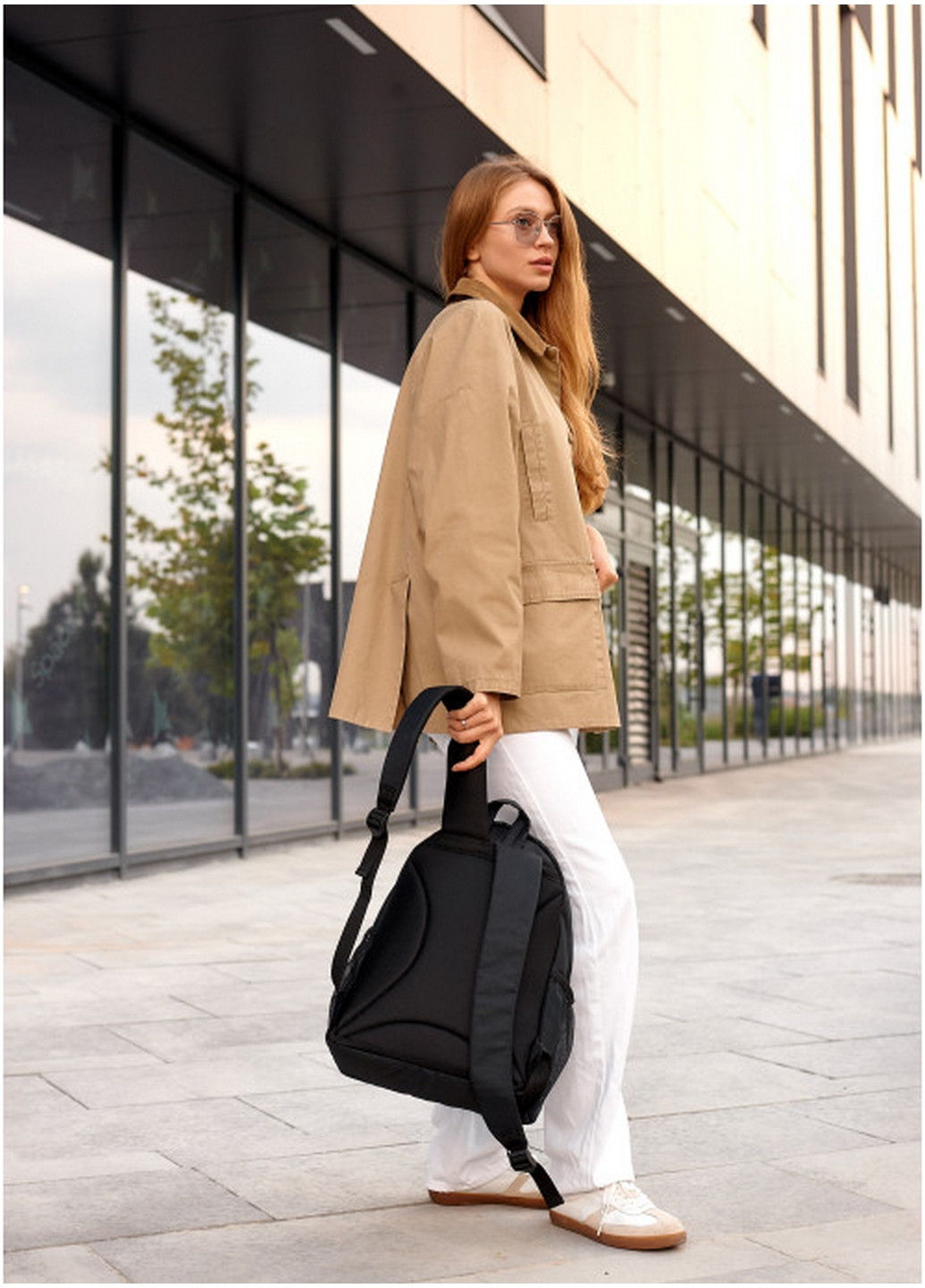 Жіночий рюкзак 40х27х15 см Sambag (275073816)