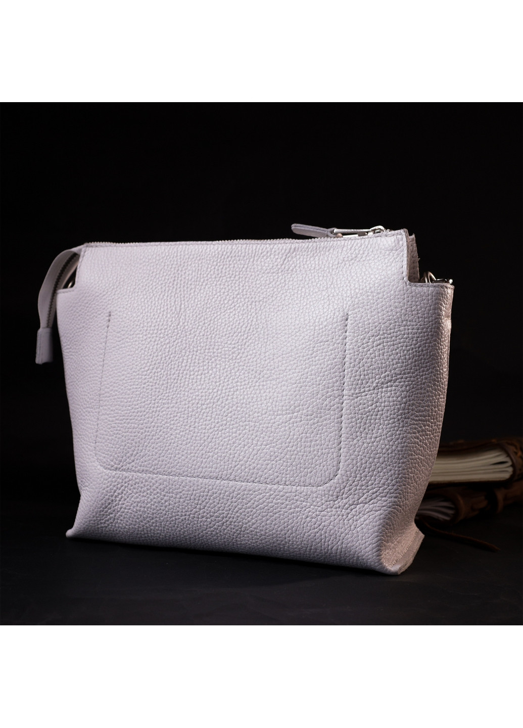 Жіноча шкіряна сумка 26х22х13 см Grande Pelle (275072848)