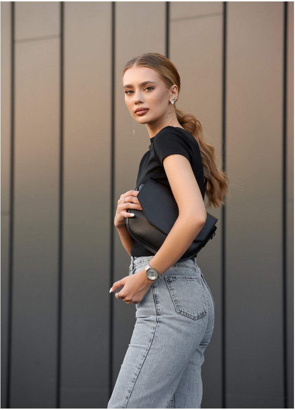 Жіноча сумка 27х8х18 см Sambag (275074595)